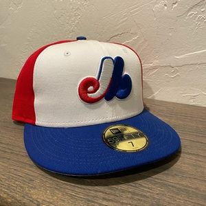 Montreal Expo New Era Size 7 Hat/Cap